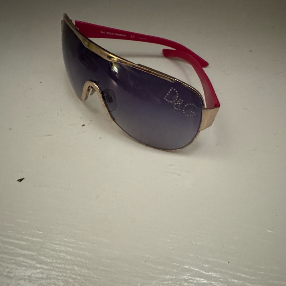 Dolce & Gabbana Women's Hot Pink Sunglasses, Early 2000s - Picture 15 of 15